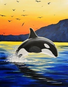 Orca - Painting
