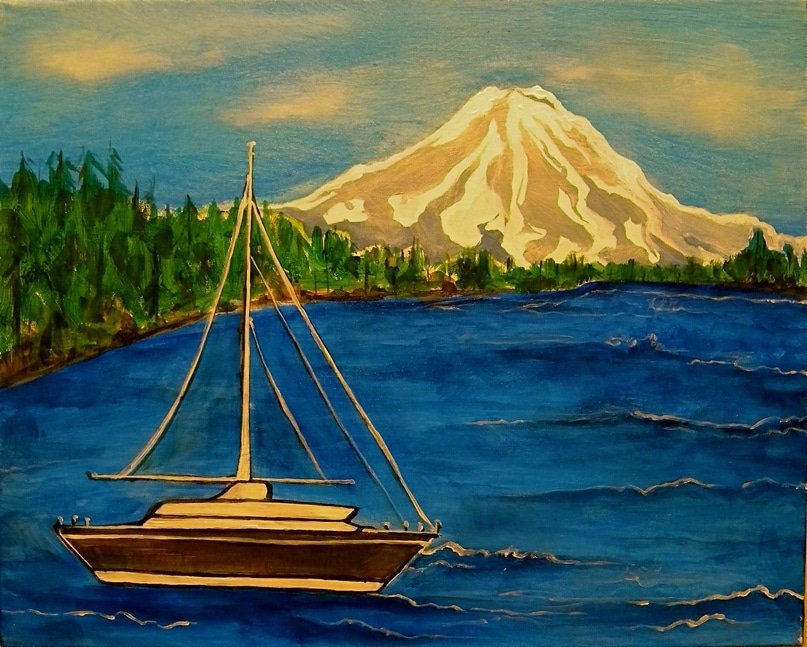 Painting - Sailing ship