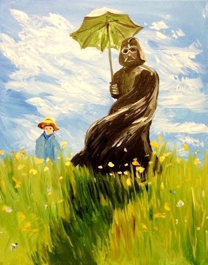 Vader with Parasol