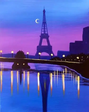 Clair de Lune (Paris, Eiffel Tower)