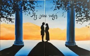 Uncorked Canvas - A great option for couples painting ideas.