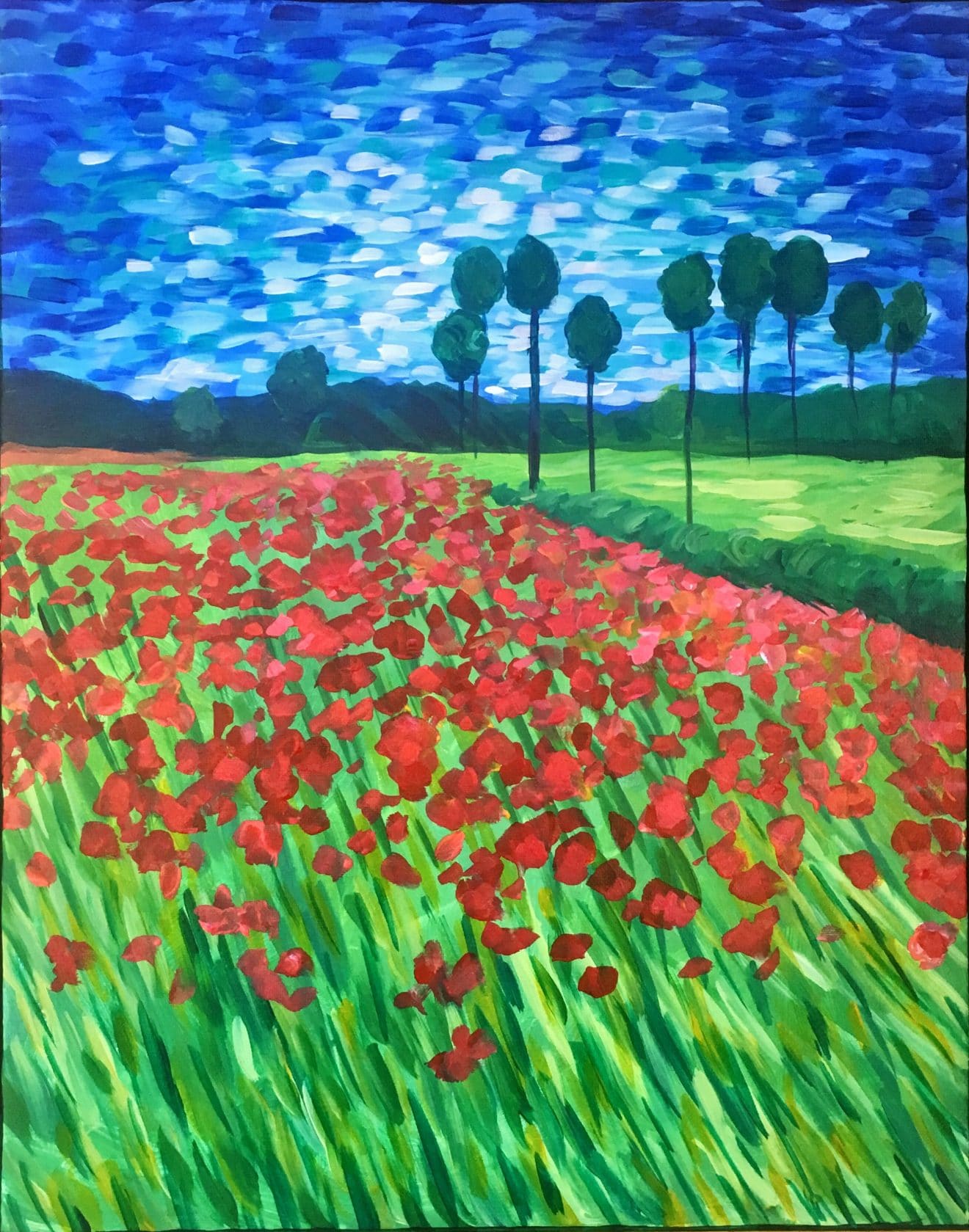 Van Gogh’s Poppy Field