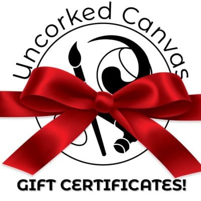 Gift Certificate good for a paint and sip near me or DIY Paint Kits
