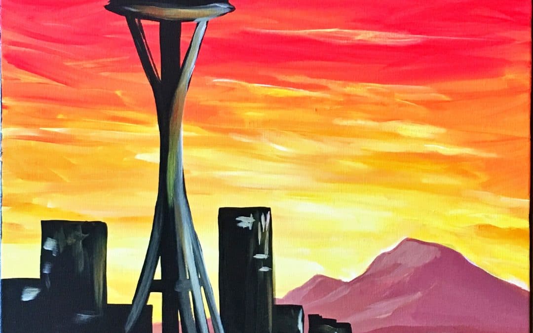 Seattle Sunset with Space Needle