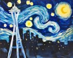 Paint and Sip Event Tickets - Seattle