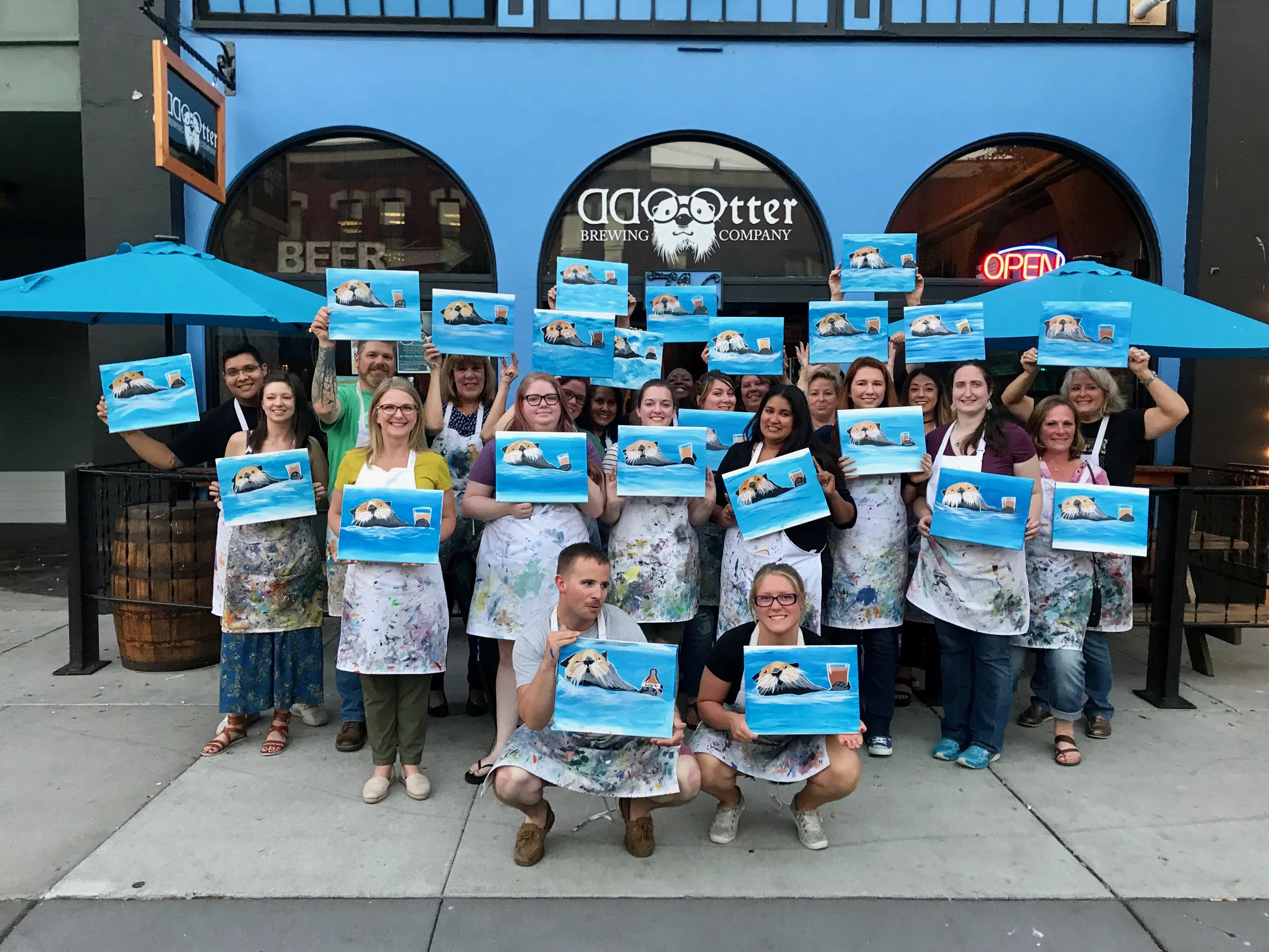 Paint and Sip at Odd Otter Brewing Company