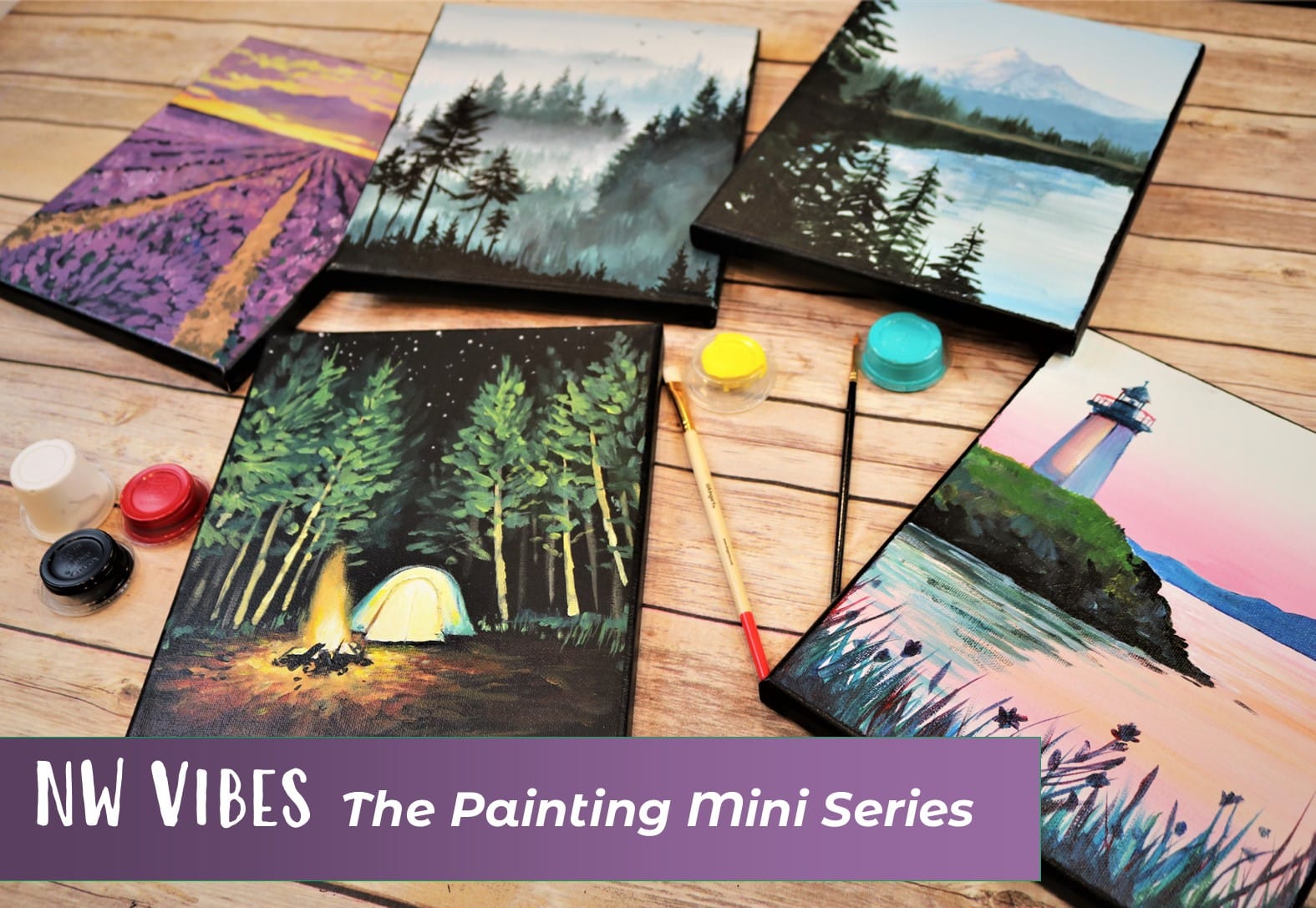 NW Vibes Painting Mini Series - Uncorked Canvas