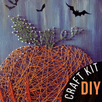 Autumn Orange Pumpkin String Art - DIY KIT